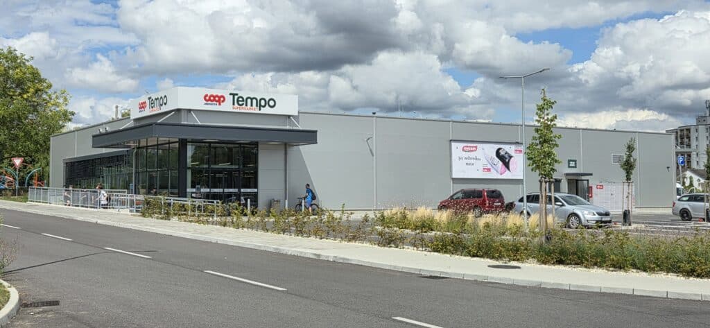 Kompletná elektroinštalácia – Tempo supermarket Jednota, Nové Mesto nad Váhom